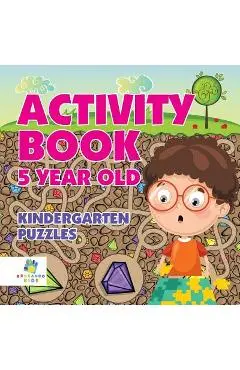 Activity Book 5 Year Old - Kindergarten Puzzles - Educando Kids
