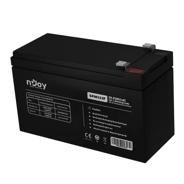 Acumulator 12V DE TIP VRLA AGM NJOY BTVACIUOCTO2FCW01B