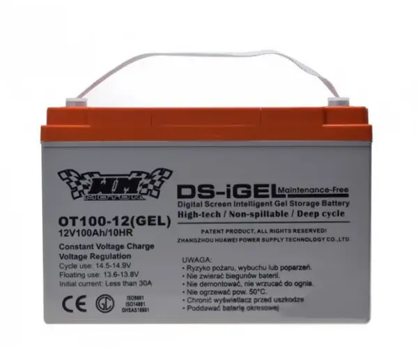 Acumulator 12v100ah, Ot100-12V pentru barci,iahturi,panouri solare