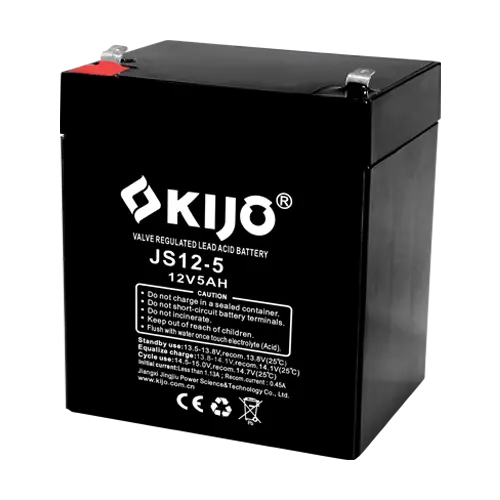 Acumulator AGM 12V 5Ah terminal F1, fără întreținere, KIJO