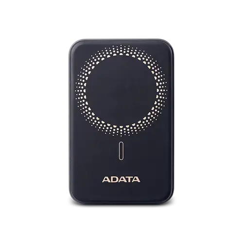 Acumulator extern Adata PR050-11BK, 5000mAh, Magnetica, QC/PD 20 W, Incarcare Wireless 15 W (Negru)