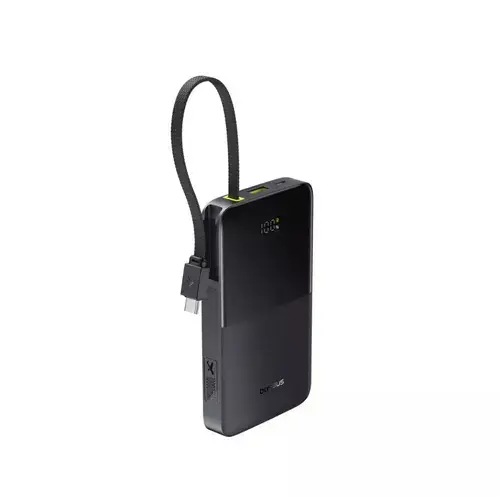 Acumulator extern Baseus EnerFill FC51 Bipow2 Pro, Digital Display, 10.000 mAh, 22.5W, USB-C, USB-A (Negru)