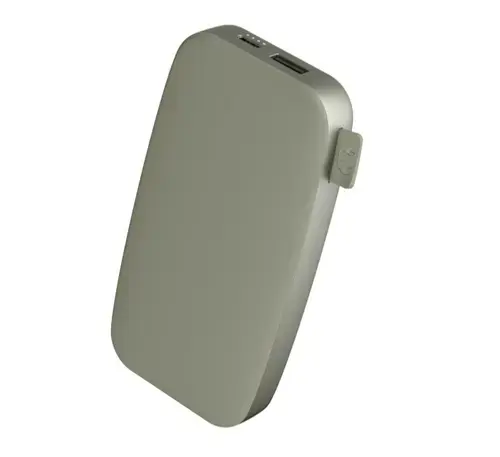 Acumulator extern Fresh'n Rebel 61006952, 12000 mAh, 20 W, USB-A, USB Type-C (Verde)