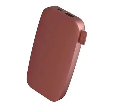 Acumulator extern Fresh'n Rebel 8720249803485, 12000 mAh, 20 W, USB-A, USB Type-C (Rosu)