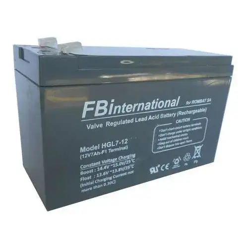 Acumulator FB International Stationar HGL12-7, 7A/12V