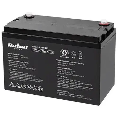 Acumulator Gel 12V/100AH Rebel Power BAT0416