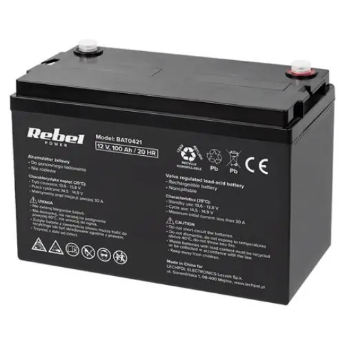 Acumulator GEL 12V 100Ah Rebel Power BAT0421