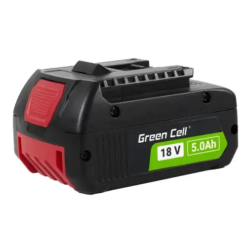 Acumulator Green Cell (18V 5Ah Li-Ion) pentru unelte electrice Bosch GBA Baterie de schimb 1600A002U5