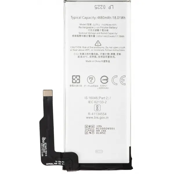 Acumulator pentru Google Pixel 5a 5G, G27FU