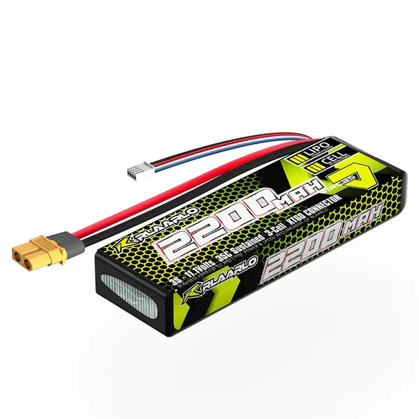 Acumulator pentru masina cu telecomanda Rlaarlo Metal MINI RZ001G-A - 3S 11.1V 2200mah cu mufa XT60
