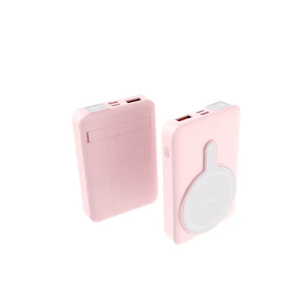 Acumulator portabil Vision Touch VPBW10KR03, Magnetic Holder Wireless, PD, Type C, 10000 mAh, 37Wh
