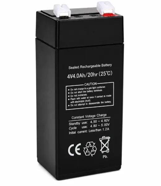 Acumulator Reincarcabil MX941 Plumb Acid 4V 4Ah pentru Cantar Electronic de 350kg