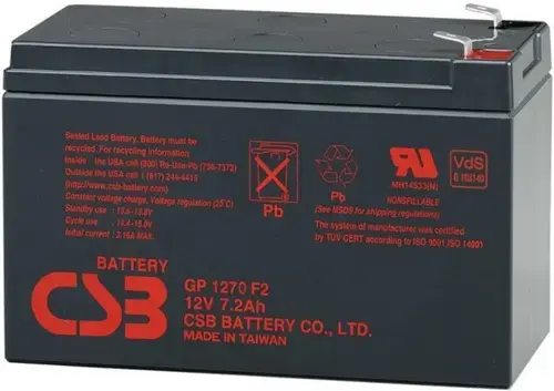 Acumulator UPS CSB GP12170B1, 12V / 17Ah, conectori T2