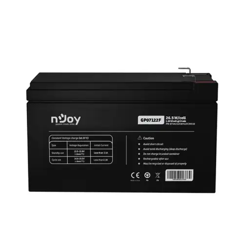 Acumulator UPS nJoy GP07122F, 12V/7A