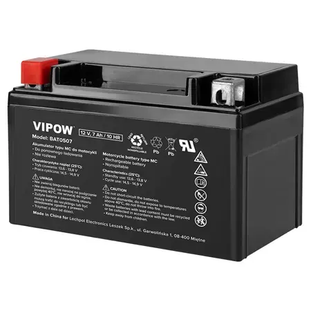 Acumulator VIPOW BAT0507, 12V 7AH / 10HR