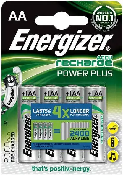 Acumulatori Foto Energizer 7638900394818, AA, 1.2V, 2000mAh, 4 buc