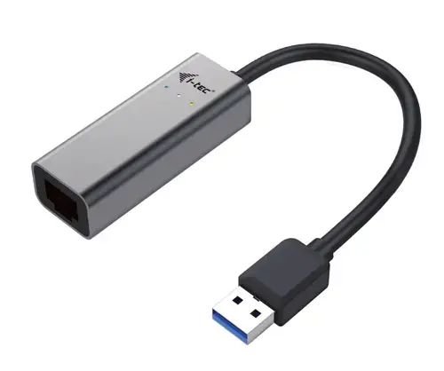Adapter i-tec USB 3.0 Metal Gigabit Ethernet 1x USB 3.0 do RJ-45 10/100/1000 Mbps LED