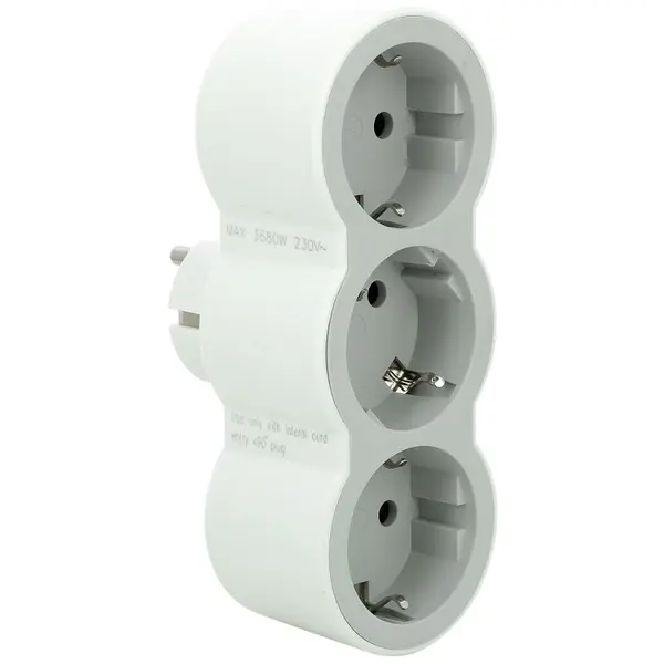 Adaptor 3 prize cu CP 16A si protectie copii Legrand 694518