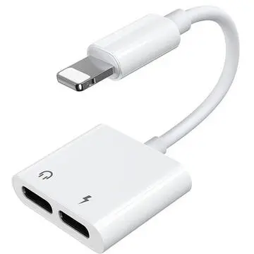 Adaptor Audio Joyroom Lightning La 2 X Lightning, Alb - S-y104