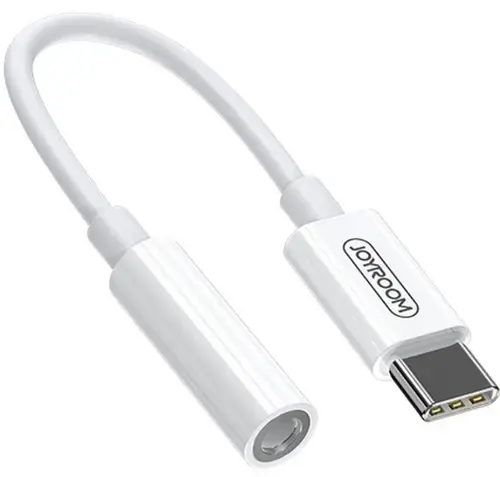 Adaptor Audio USB-C - 3.5mm Joyroom SH-C1, Alb