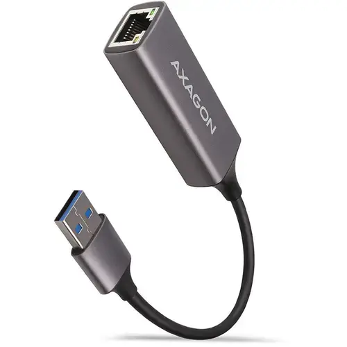 Adaptor AXAGON ADE-TR, USB 3.2 Gen 1 tip USB-A, Gigabit Ethernet (Gri)