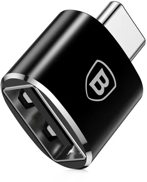Adaptor Baseus - CATOTG-01, USB-C/USB-A, negru