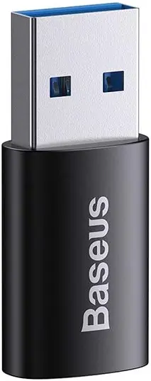 Adaptor Baseus - Ingenuity OTG, USB-A/USB-C, negru