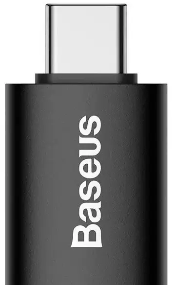Adaptor Baseus - Ingenuity, USB-C/USB-A, negru