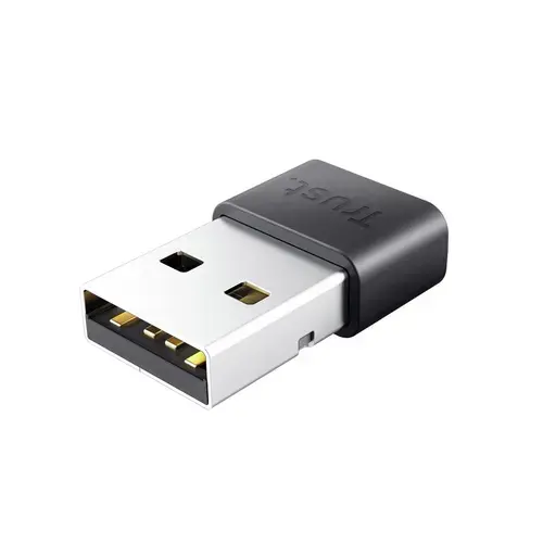 Adaptor Bluetooth Trust Myna 26027, 5.0, USB 2.0, 10m, Negru