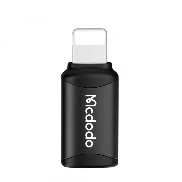 Adaptor Date si Incarcare USB-C - Lightning McDodo OT-7680, Negru