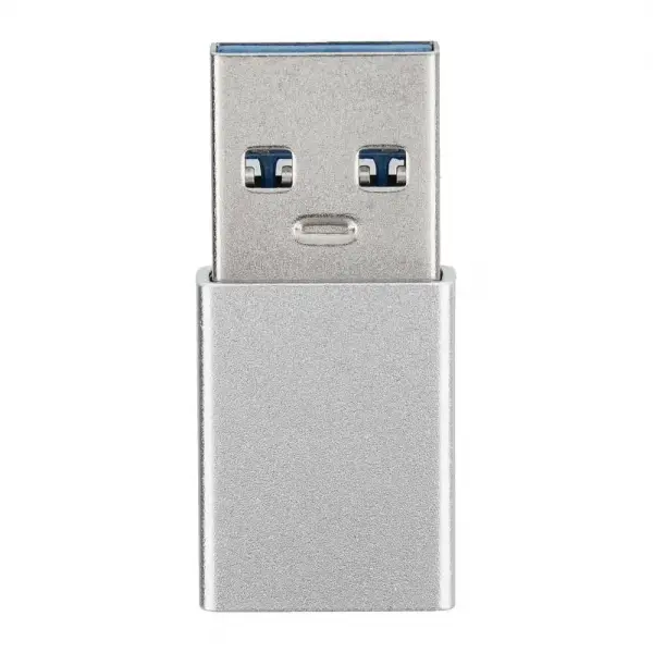 Adaptor Date si Incarcare USB-C - USB-A Blue Star, Alb