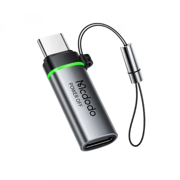 Adaptor Date si Incarcare USB-C - USB-C McDodo OT-2450 Power Off, Negru