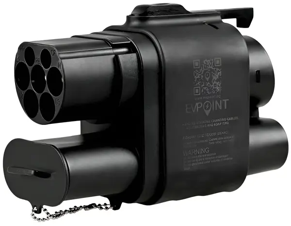 Adaptor de încărcare rapidă EVPoint - CCS2 la CCS1AC + DC