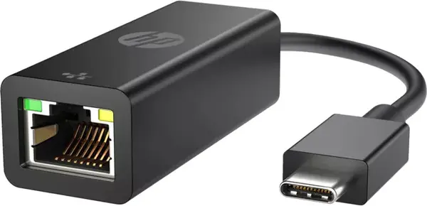 Adaptor de rețea HP - 4Z534AA, USB-C/RJ45, 1Gbps, negru