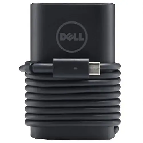 Adaptor Dell, USB-C, 90 W, Adaptor AC, 1 m, Cablu de alimentare, Negru