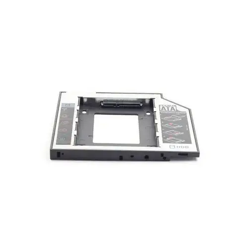 Adaptor Gembird MF-95-02, SATA 2.5 inch, 5,25inch, grosime 12 mm, 127 x 12 x 130 mm, Alb/Gri