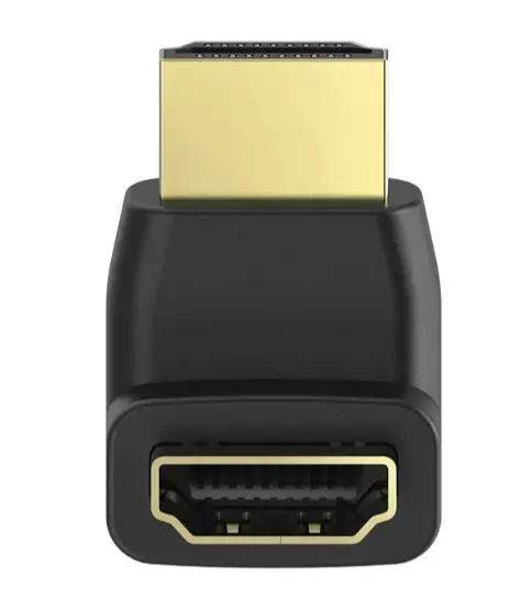 Adaptor Hama 205164, HDMI - HDMI, 90° (Negru)