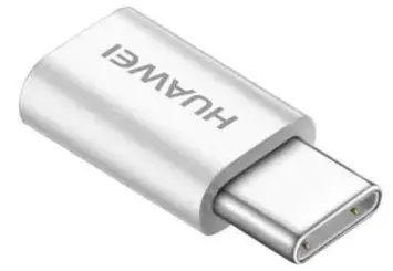 Adaptor Huawei AP52, MicroUSB-Tip-C (Alb)
