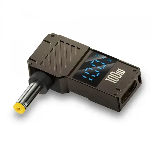 Adaptor Incarcare Techsuit LaptopPlugX A22, DC - USB-C (Gri)