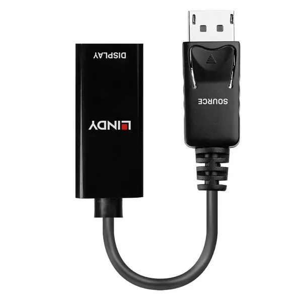 Adaptor Lindy DisplayPort 1.2 toHDMI 1.4 Adaptor Lindy DisplayPort 1.2 toHDMI 1.4