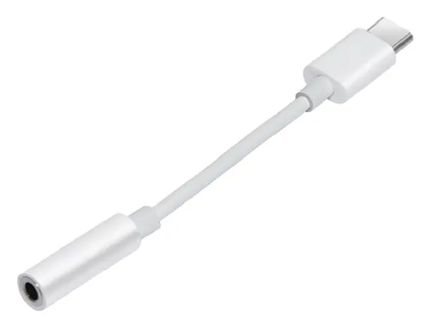 Adaptor Makki - CBL-C-Audio-WH, Adapter Type-C/3.5mm, alb