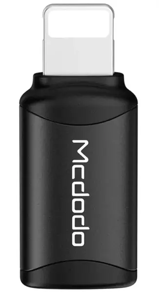 Adaptor Mcdodo Extreme Series OT-7680, Type-C la Lightning (Negru)