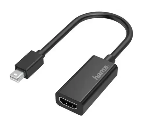 Adaptor Mini DisplayPort - HDMI Hama 200332, UHD 4K (Negru)
