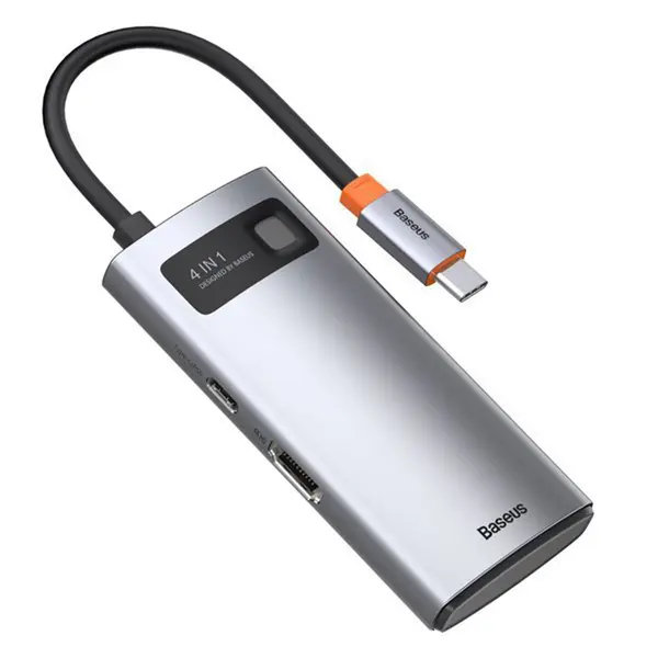 Adaptor multifunctional 4in1 USB Type-C / HDMI / USB 3.0 / USB 2.0 + PD Baseus, BRA013892