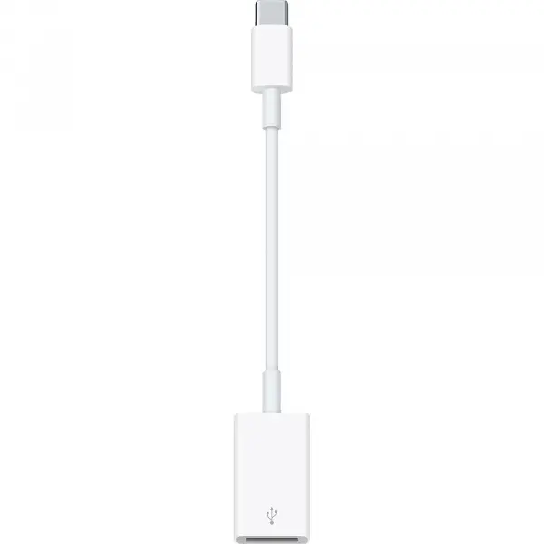 Adaptor OTG USB-C - USB-A Apple, Alb MJ1M2ZM/A