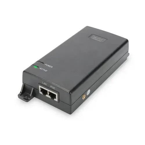 Adaptor PoE Digitus DN-95104 Gigabit Ethernet 55 V, Negru