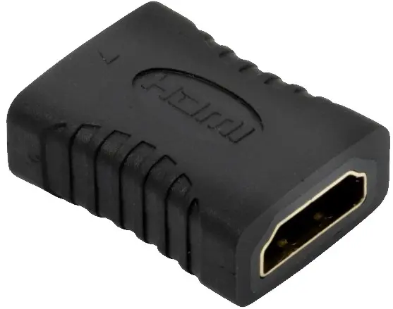 Adaptor QED - Connect, HDMI-F/HDMI-F, negru