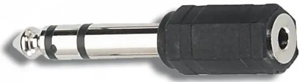 Adaptor Quik Lok - AD21 stereo, 3.5 mm / 6.3 mm, negru