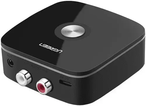 Adaptor / receptor Bluetooth 5.1 UGREEN CM106 2x RCA, jack 3,5mm, aptX HD, USB-C (Negru)