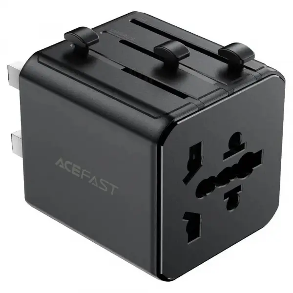 Adaptor Retea Acefast Z11 Travel, Negru
